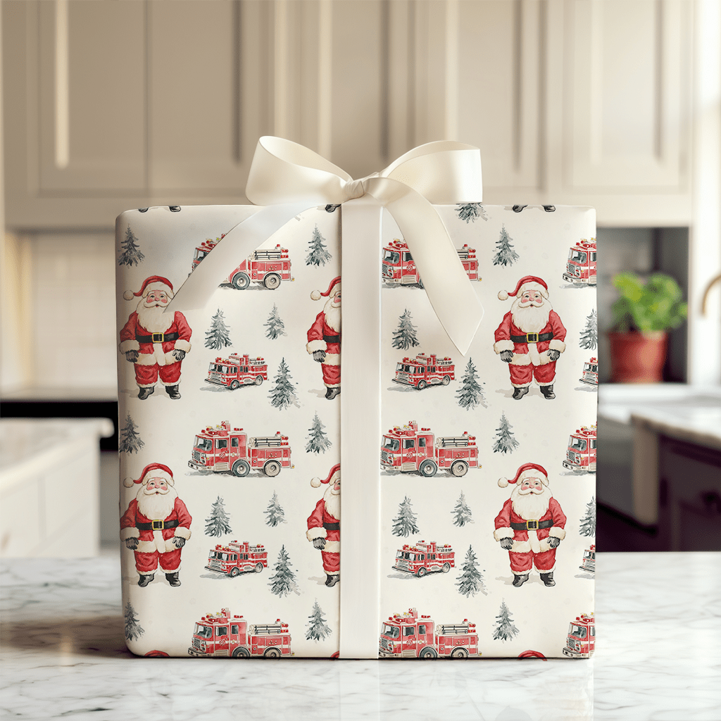 Hot Claus - Wrapping Paper - Aspen & Arlo
