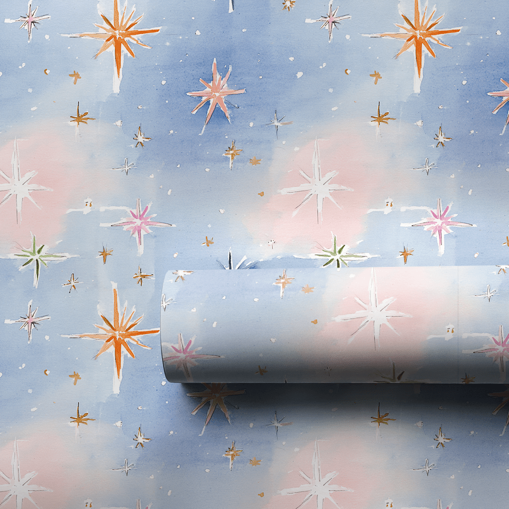 Stella's Stars - Wrapping Paper - Aspen & Arlo
