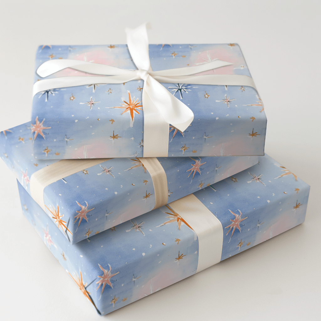 Stella's Stars - Wrapping Paper - Aspen & Arlo