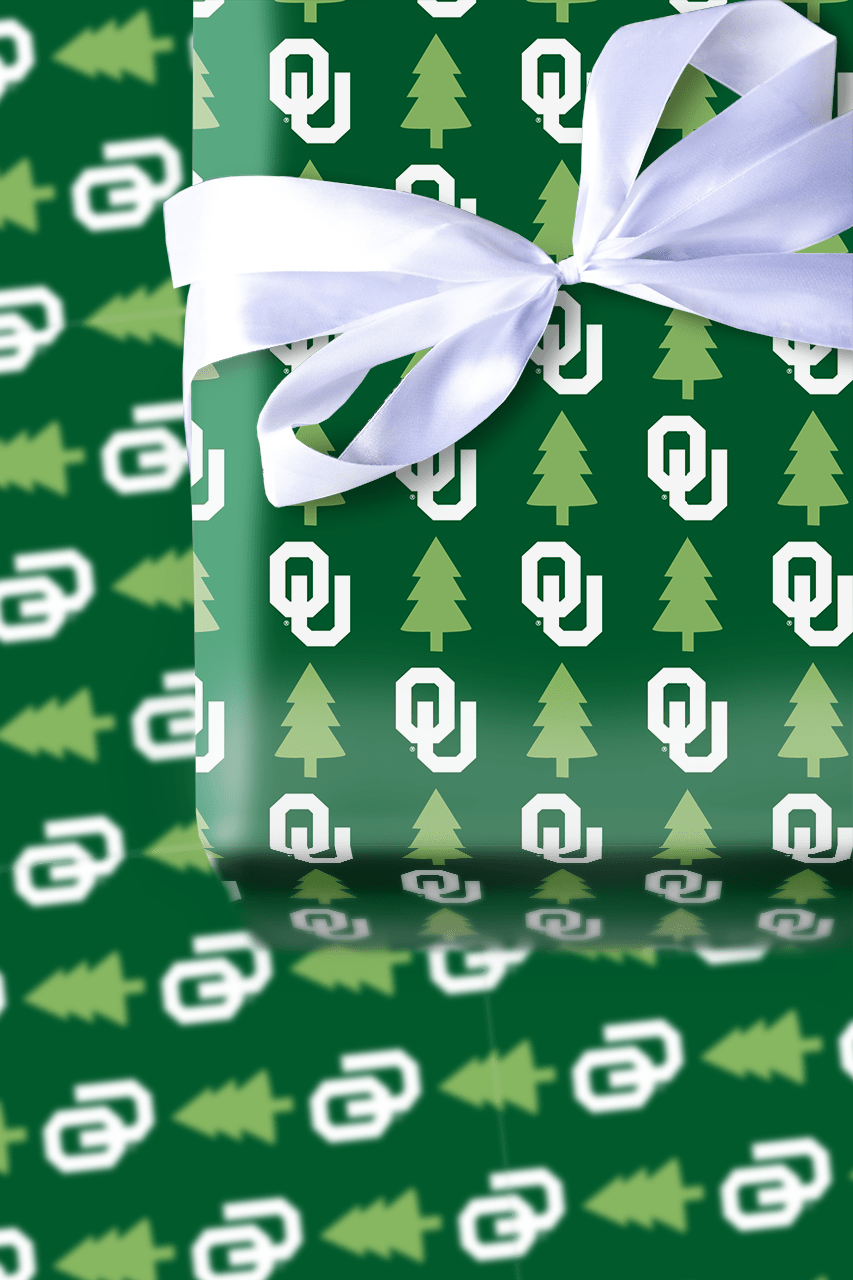 Sooner Holiday Pines - Wrapping Paper - Aspen & Arlo