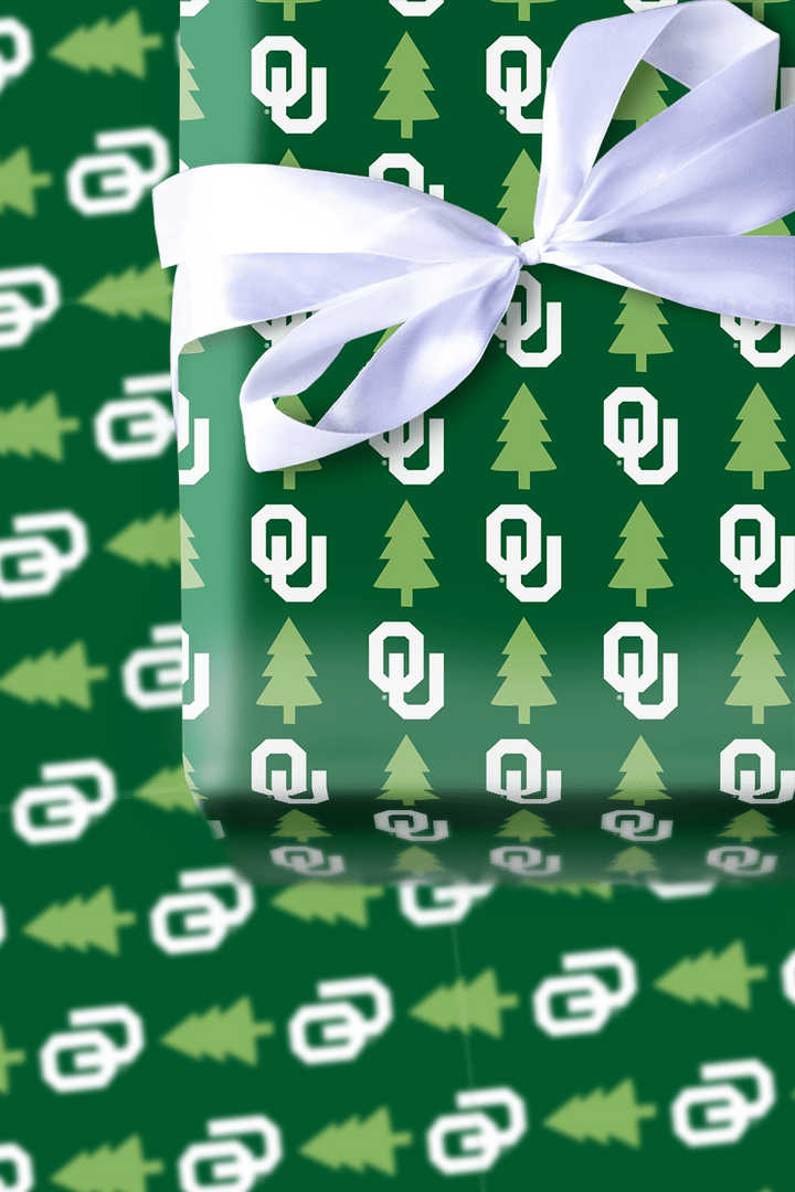 Sooner Holiday Pines - Wrapping Paper - Aspen & Arlo