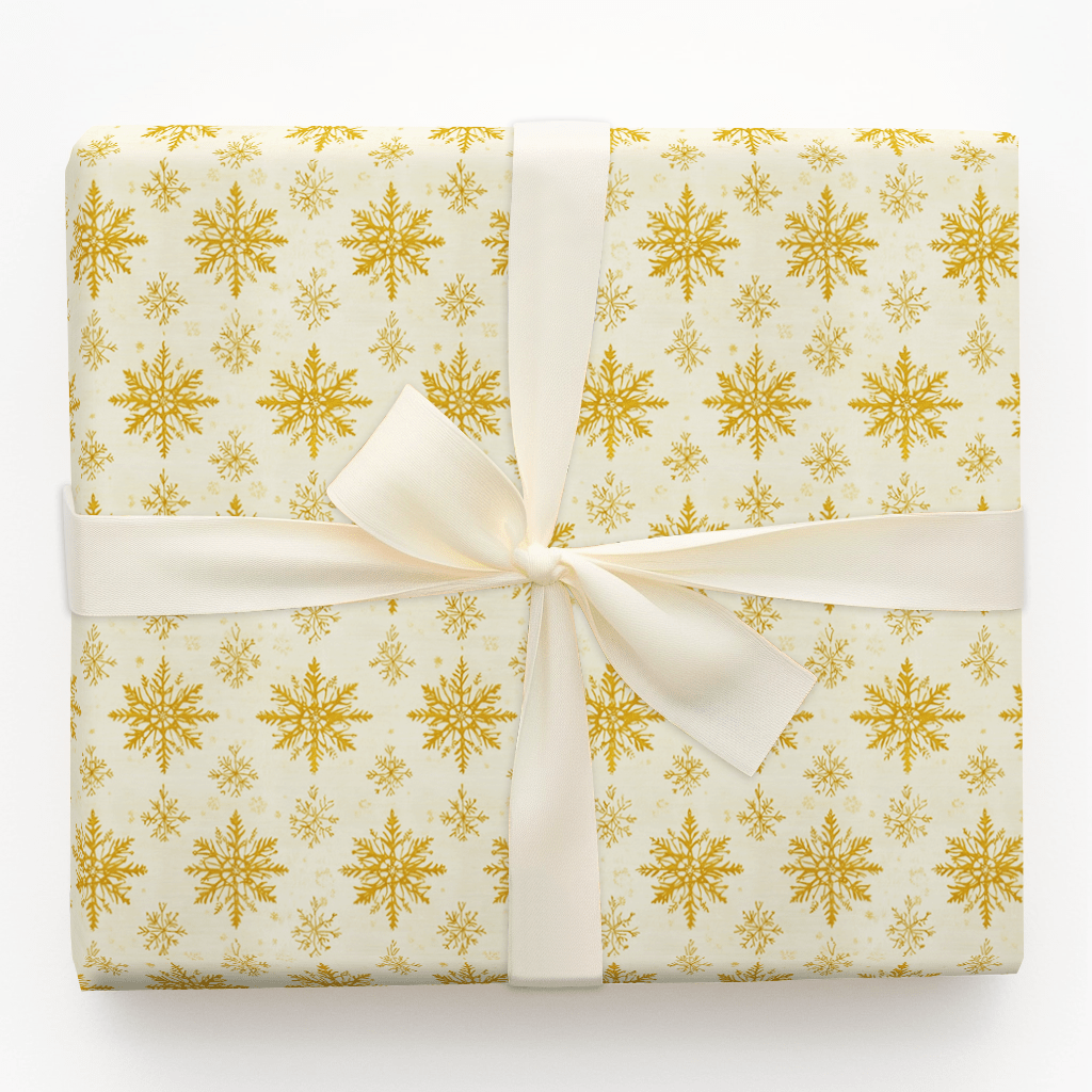 Beaming Snowflake - Wrapping Paper - Aspen & Arlo