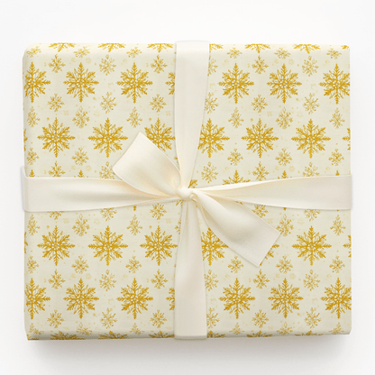 Beaming Snowflake - Wrapping Paper - Aspen & Arlo