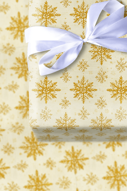 Beaming Snowflake - Wrapping Paper - Aspen & Arlo
