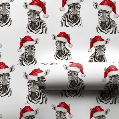 Santa Stripe - Wrapping Paper - Aspen & Arlo