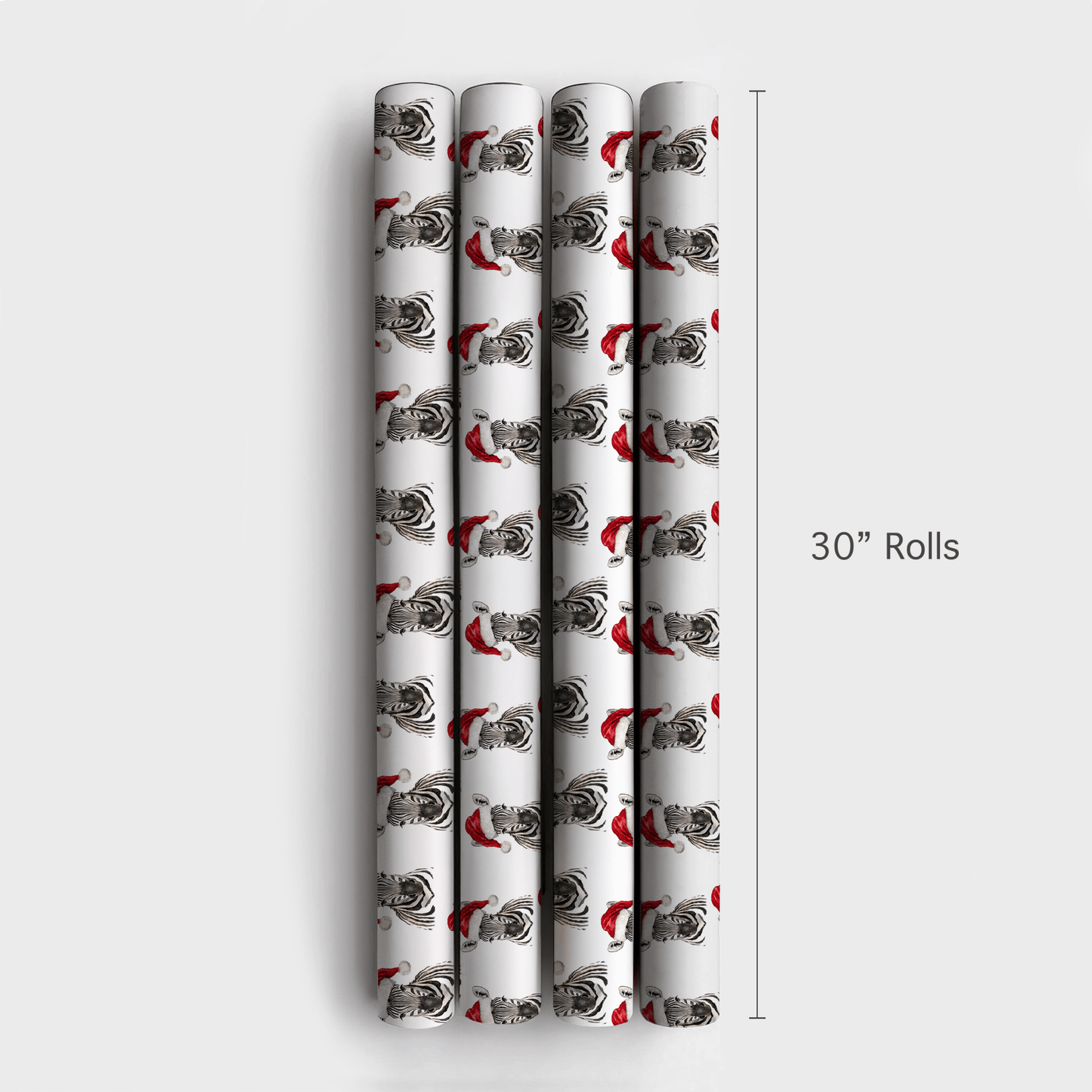 Santa Stripe - Wrapping Paper - Aspen & Arlo