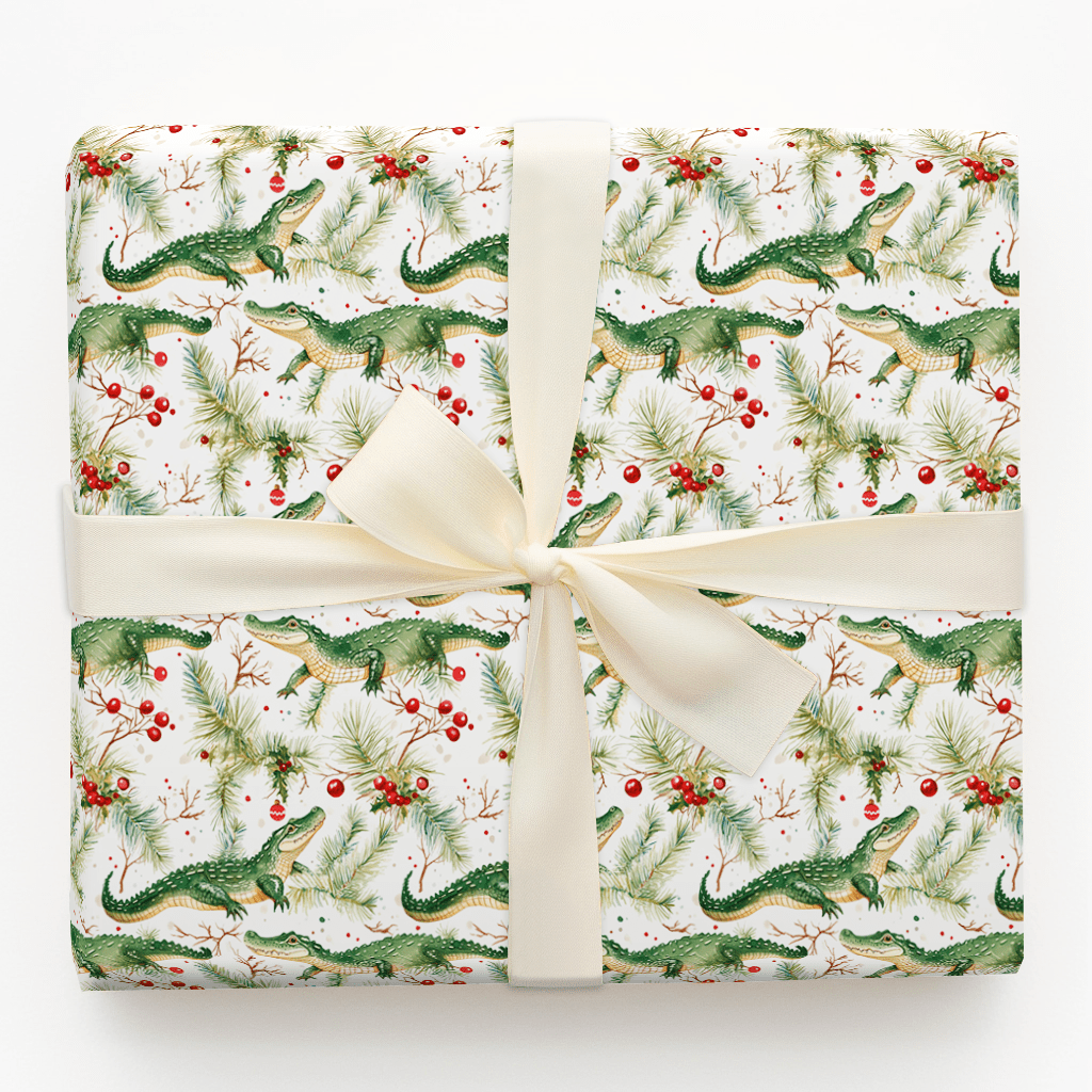 Holligator - Wrapping Paper - Aspen & Arlo