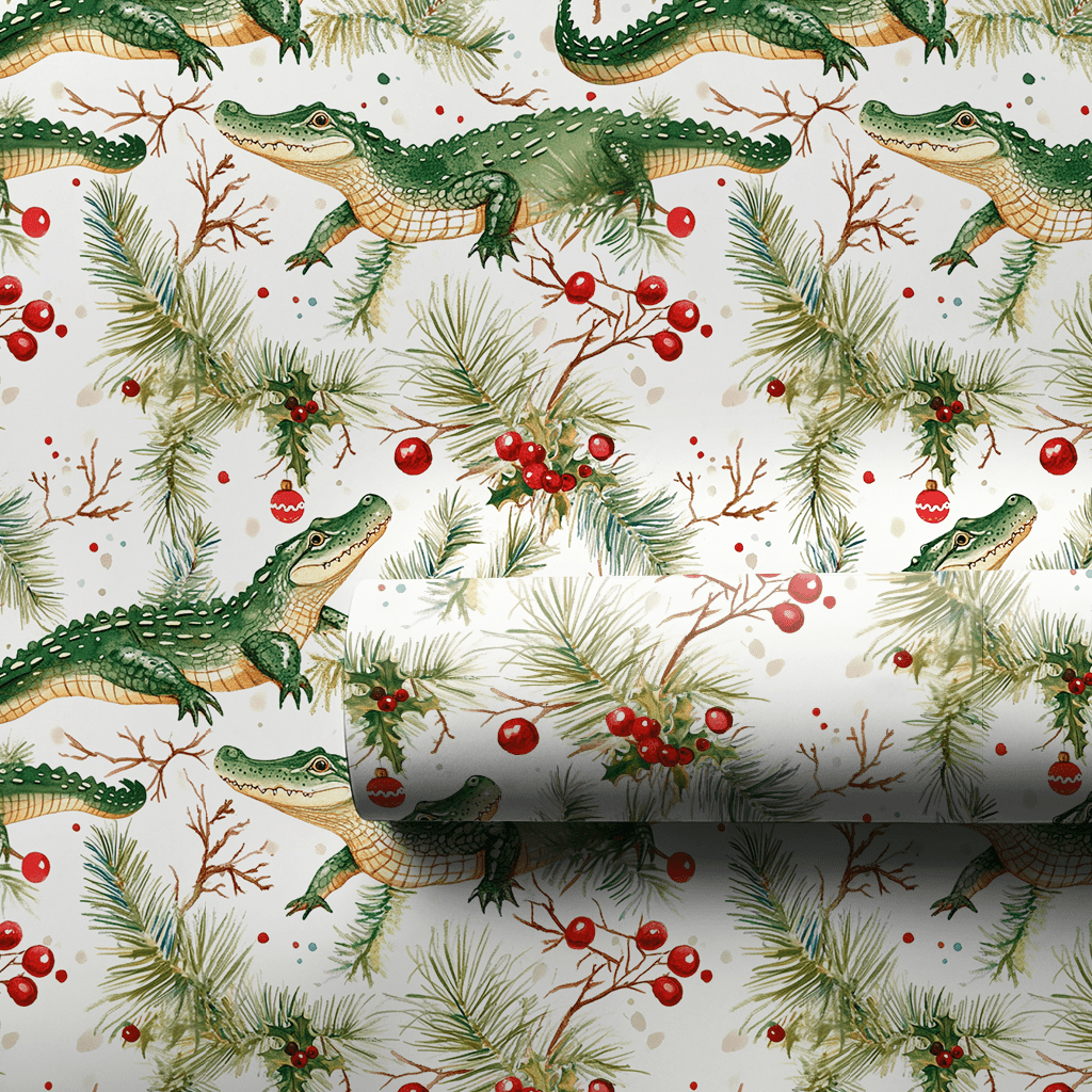 Holligator - Wrapping Paper - Aspen & Arlo