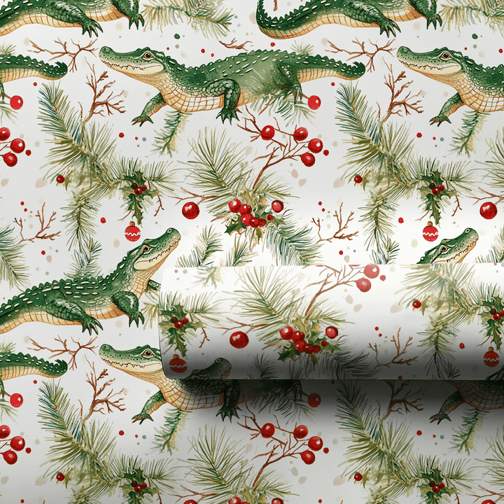 Holligator - Wrapping Paper - Aspen & Arlo