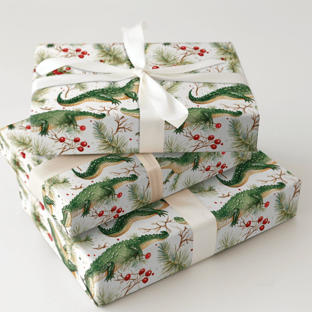 Holligator - Wrapping Paper - Aspen & Arlo