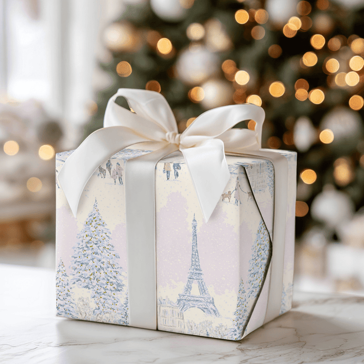 Merry in Paris - Wrapping Paper - Aspen & Arlo