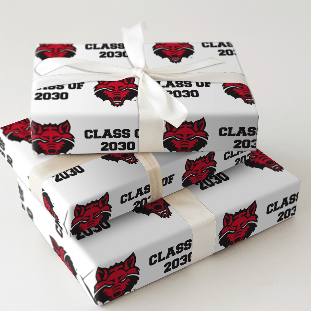 Arkansas State Class of 2030 - Wrapping Paper - Aspen & Arlo
