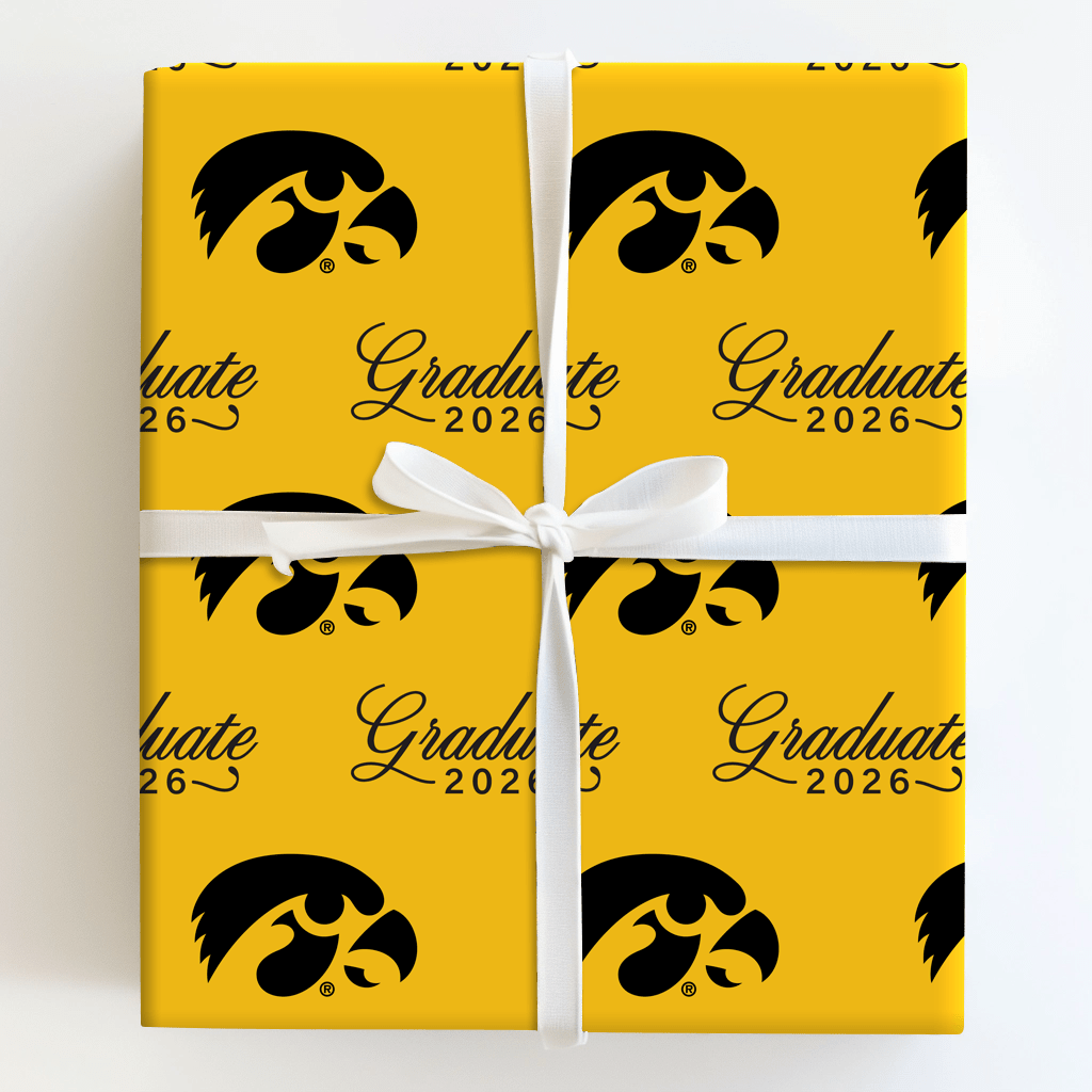 IOWA Graduate 2026 - Wrapping Paper - Aspen & Arlo
