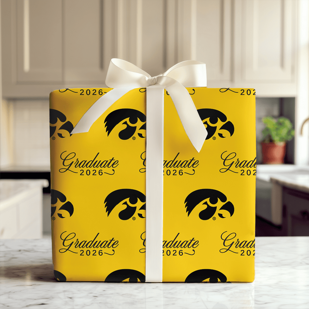 IOWA Graduate 2026 - Wrapping Paper - Aspen & Arlo
