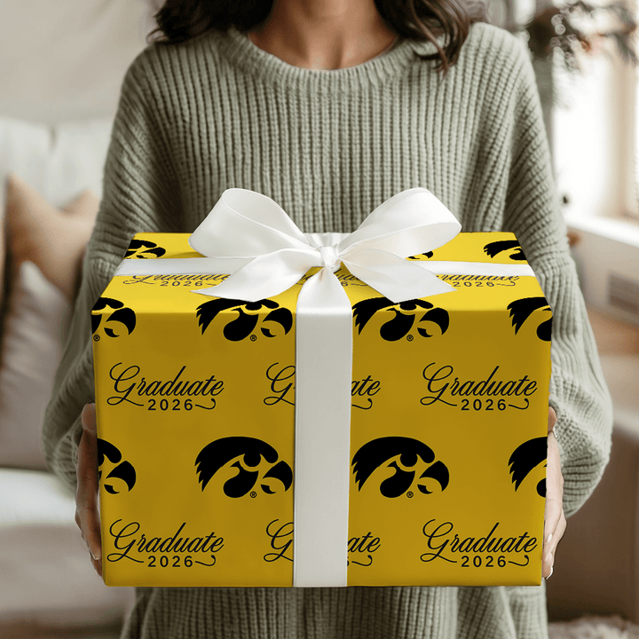 IOWA Graduate 2026 - Wrapping Paper - Aspen & Arlo