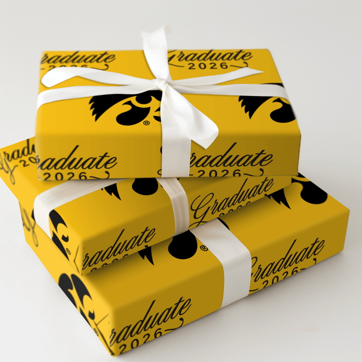 IOWA Graduate 2026 - Wrapping Paper - Aspen & Arlo