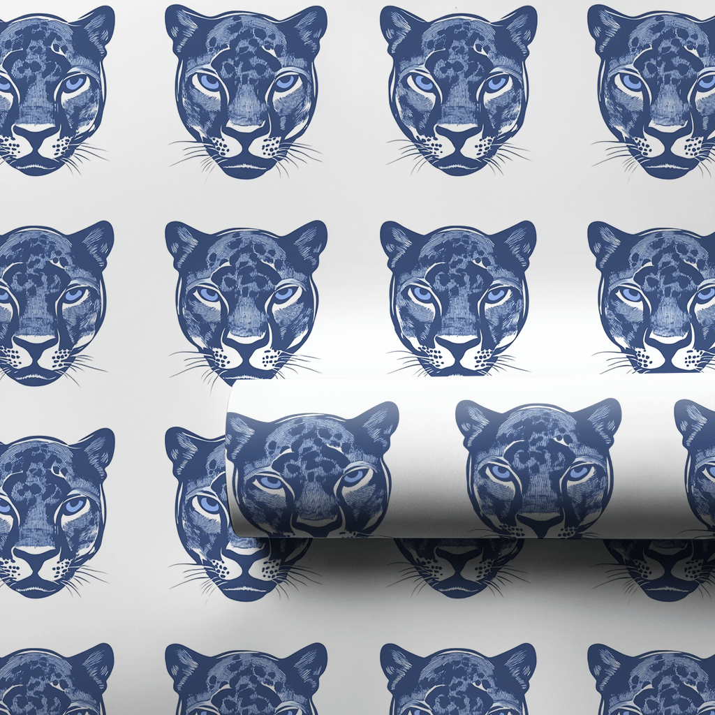 Striking Blues - Wrapping Paper - Aspen & Arlo