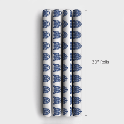 Striking Blues - Wrapping Paper - Aspen & Arlo