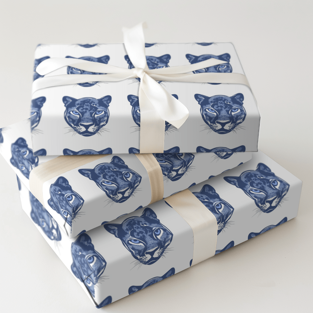 Striking Blues - Wrapping Paper - Aspen & Arlo