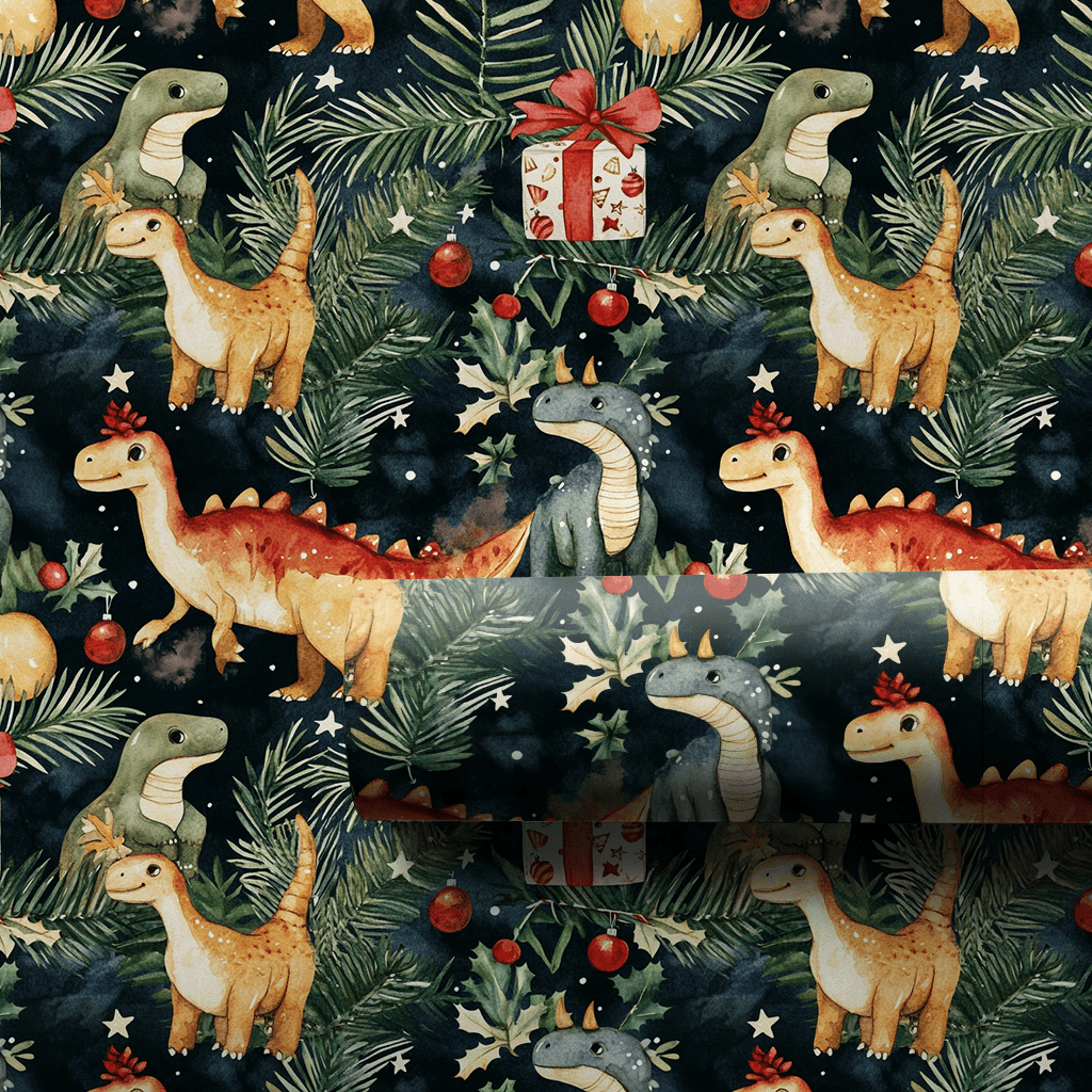 Fossil Family Reunion - Wrapping Paper - Aspen & Arlo