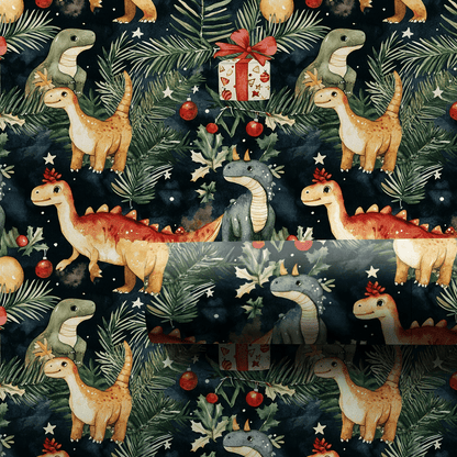 Fossil Family Reunion - Wrapping Paper - Aspen & Arlo