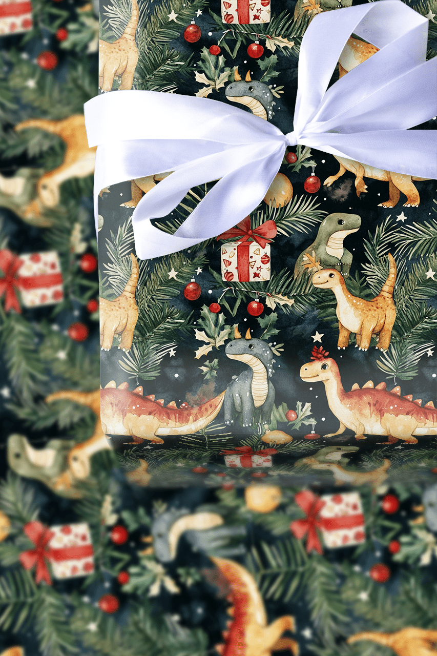 Fossil Family Reunion - Wrapping Paper - Aspen & Arlo