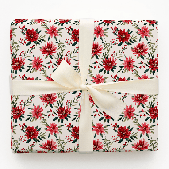 Richly Red - Wrapping Paper - Aspen & Arlo