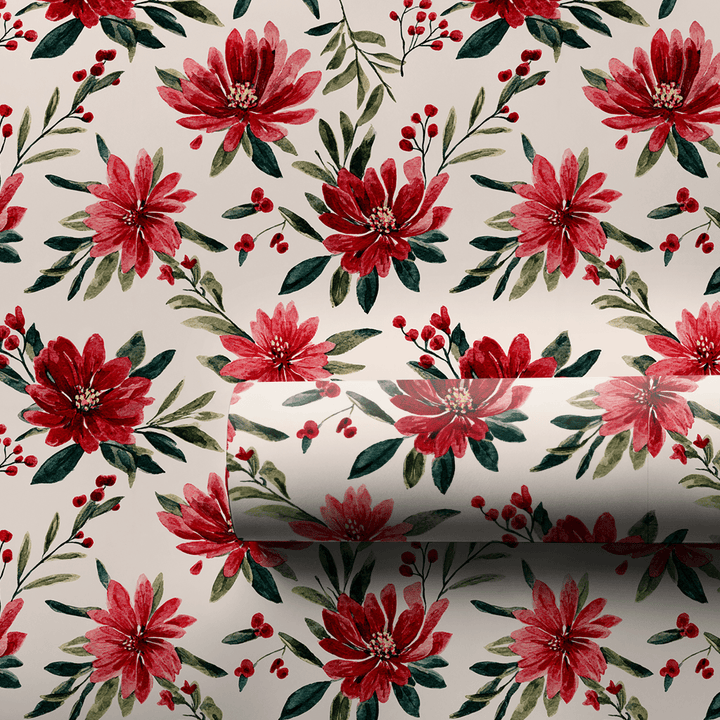 Richly Red - Wrapping Paper - Aspen & Arlo