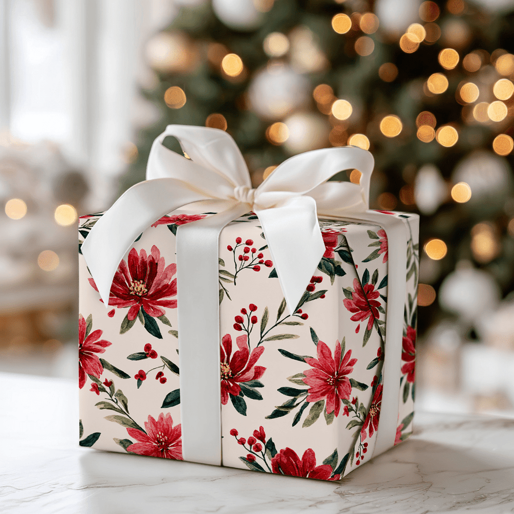 Richly Red - Wrapping Paper - Aspen & Arlo