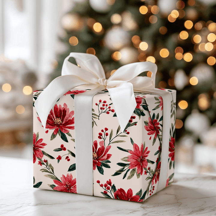 Richly Red - Wrapping Paper - Aspen & Arlo