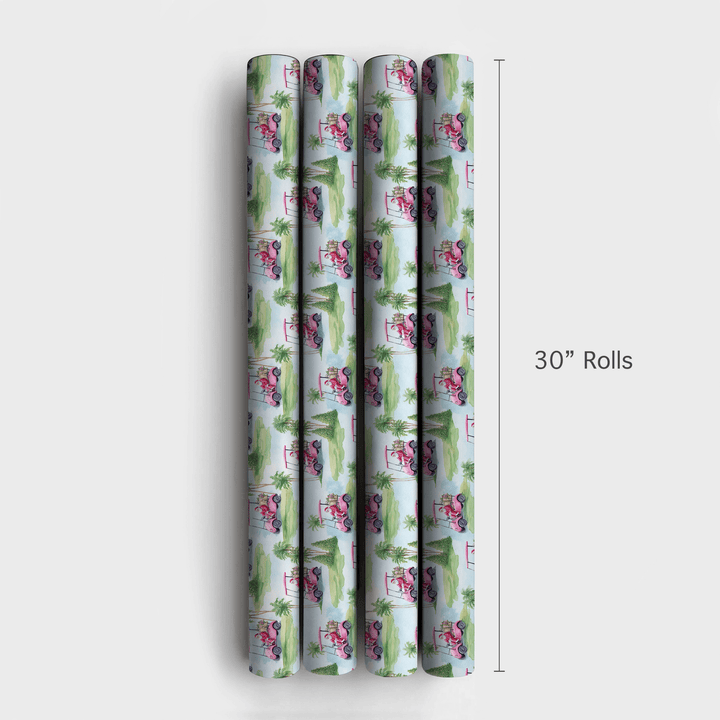 Palm Holiday - Wrapping Paper - Aspen & Arlo