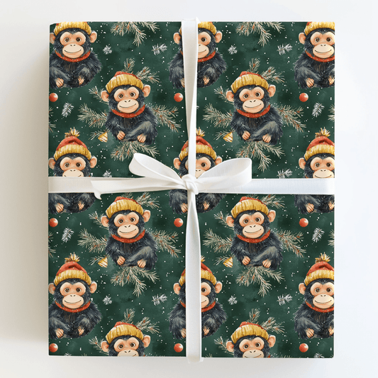 Monkey Business - Wrapping Paper - Aspen & Arlo