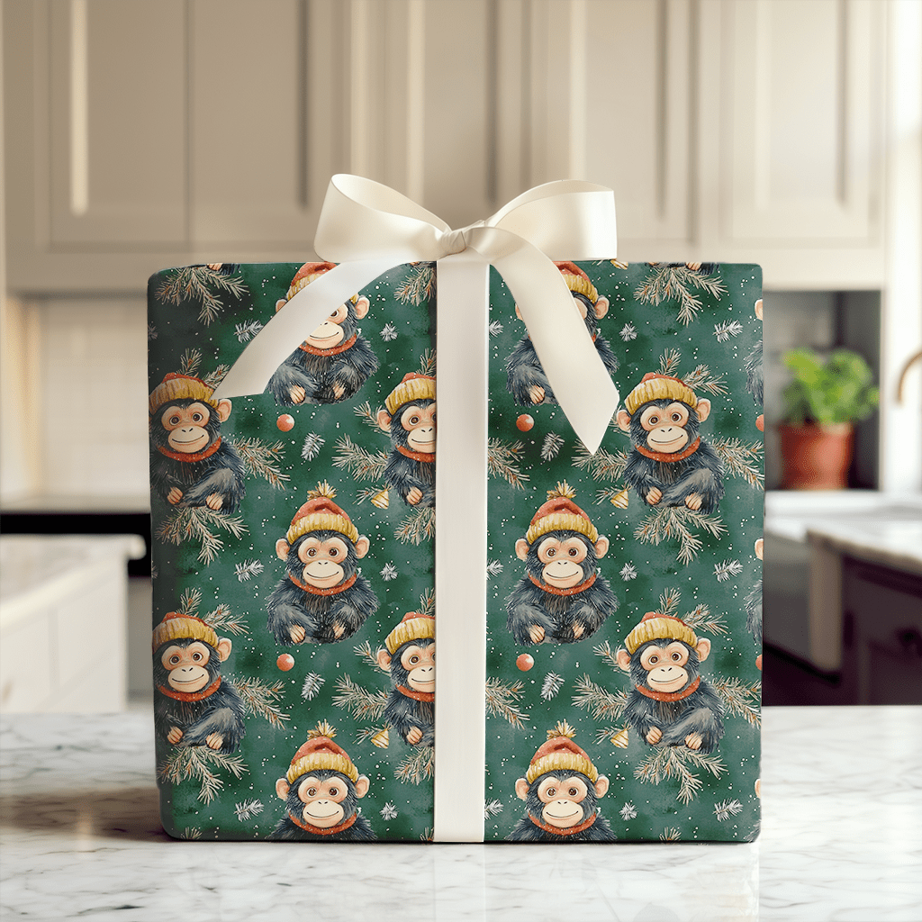 Monkey Business - Wrapping Paper - Aspen & Arlo