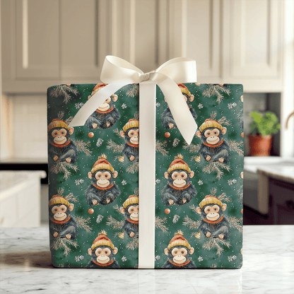 Monkey Business - Wrapping Paper - Aspen & Arlo