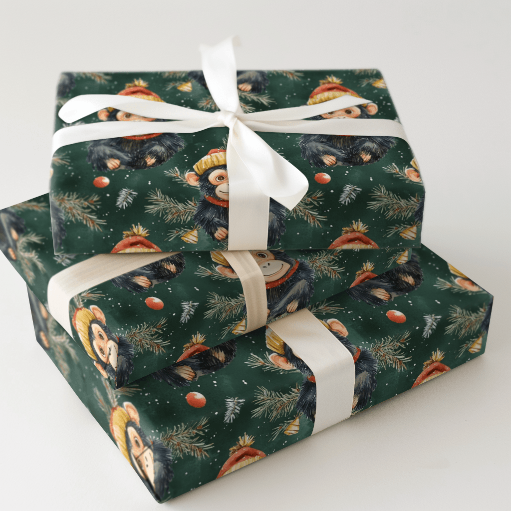 Monkey Business - Wrapping Paper - Aspen & Arlo