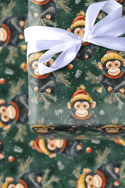 Monkey Business - Wrapping Paper - Aspen & Arlo