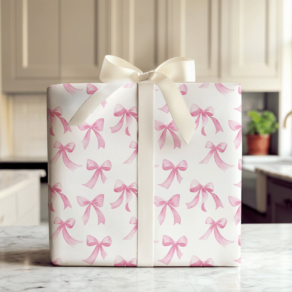 Pink Knot - Wrapping Paper - Aspen & Arlo