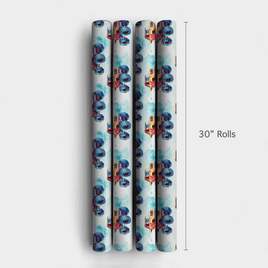 Tough Trucks - Wrapping Paper - Aspen & Arlo