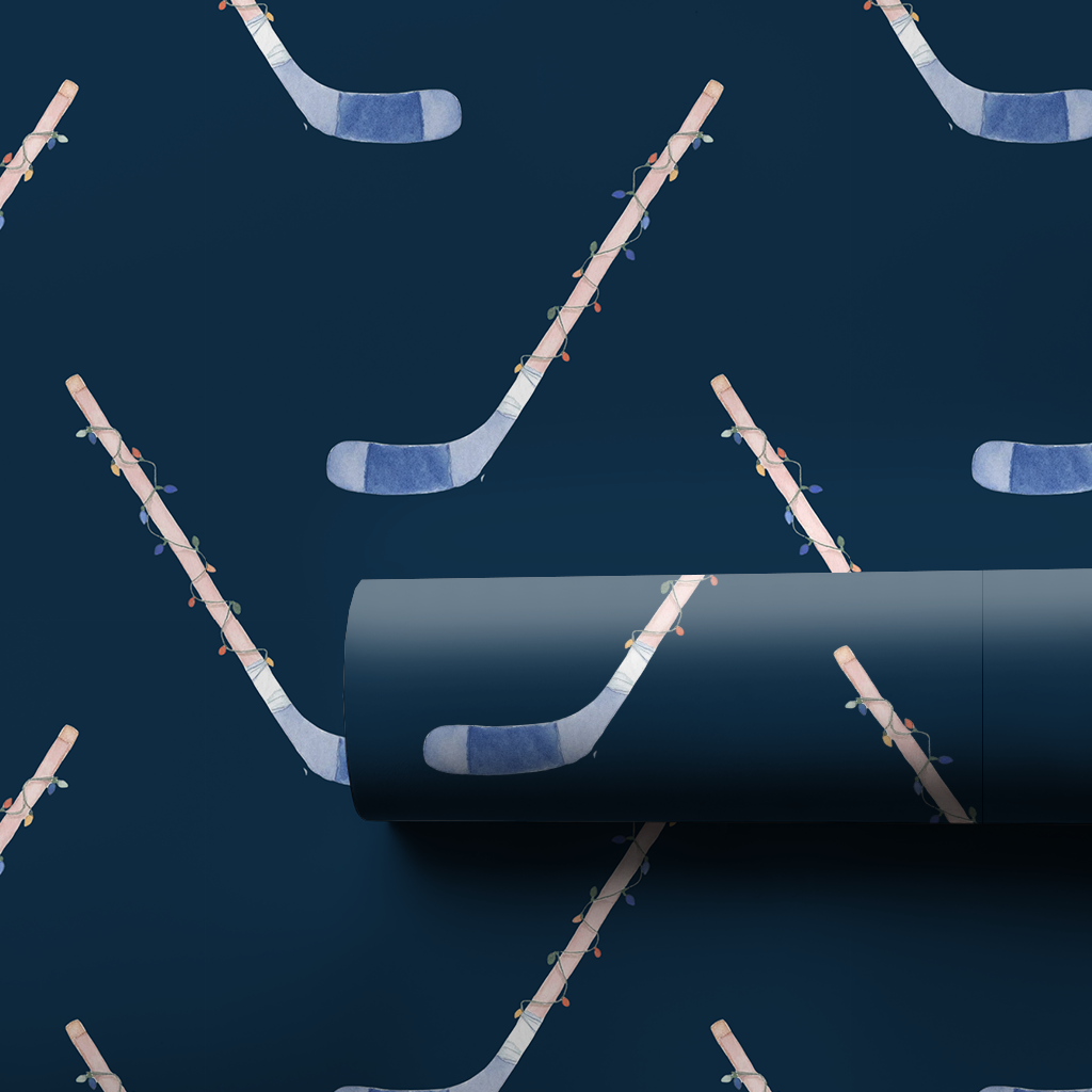 Festive Hockey Sticks