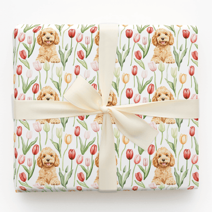 Golden Blooms - Wrapping Paper - Aspen & Arlo