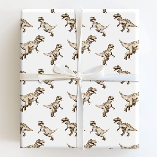 Jurrasic James - Wrapping Paper - Aspen & Arlo