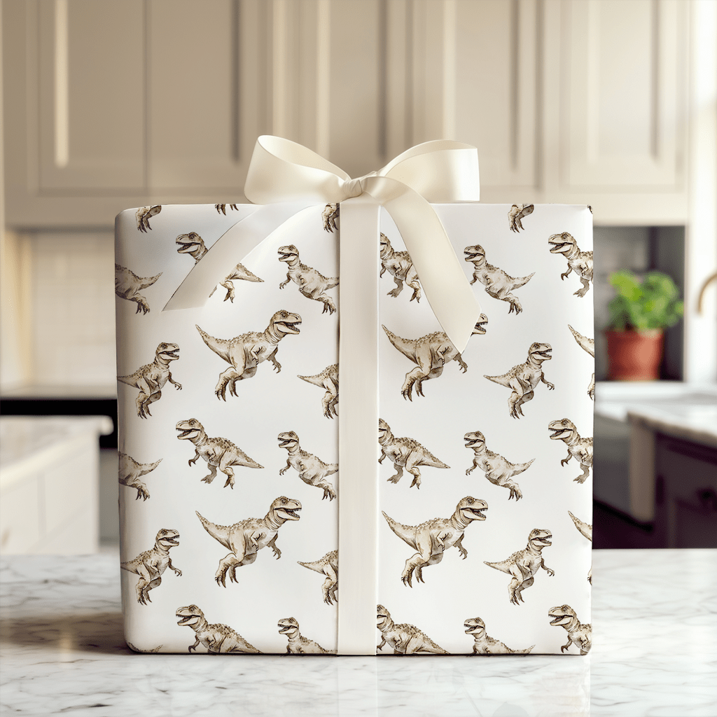 Jurrasic James - Wrapping Paper - Aspen & Arlo