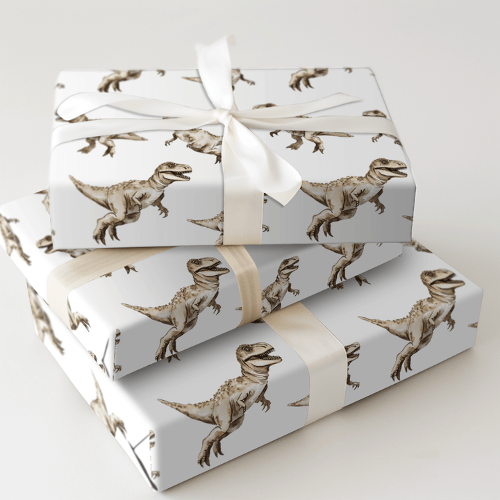 Jurrasic James - Wrapping Paper - Aspen & Arlo
