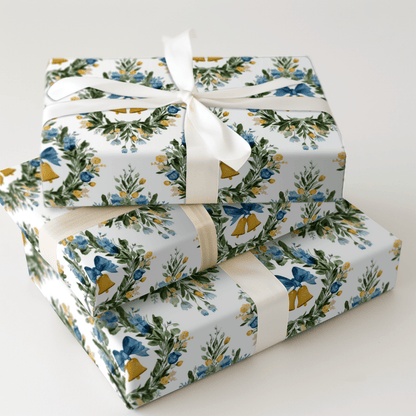 Ring in the Wreath - Wrapping Paper - Aspen & Arlo