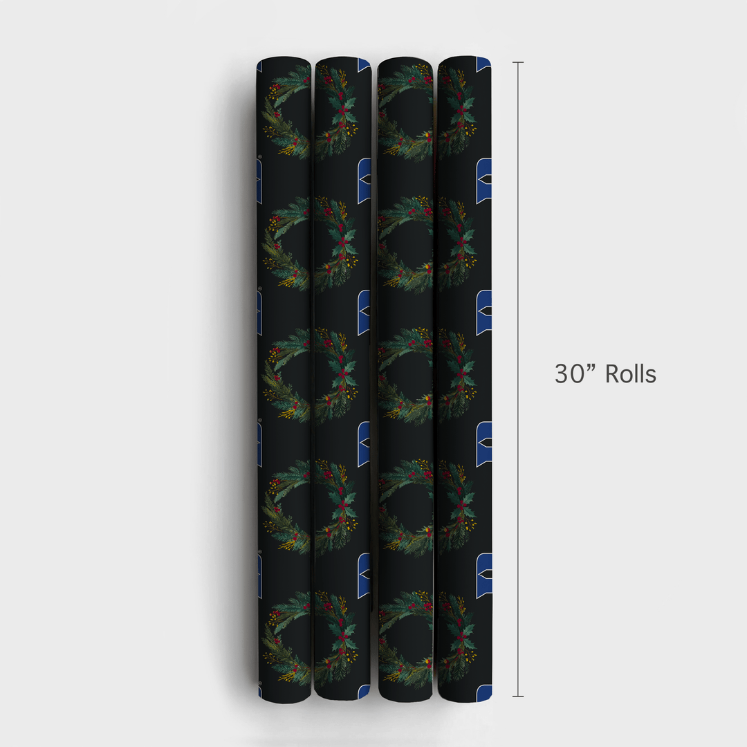 Duke Wreath - Wrapping Paper - Aspen & Arlo