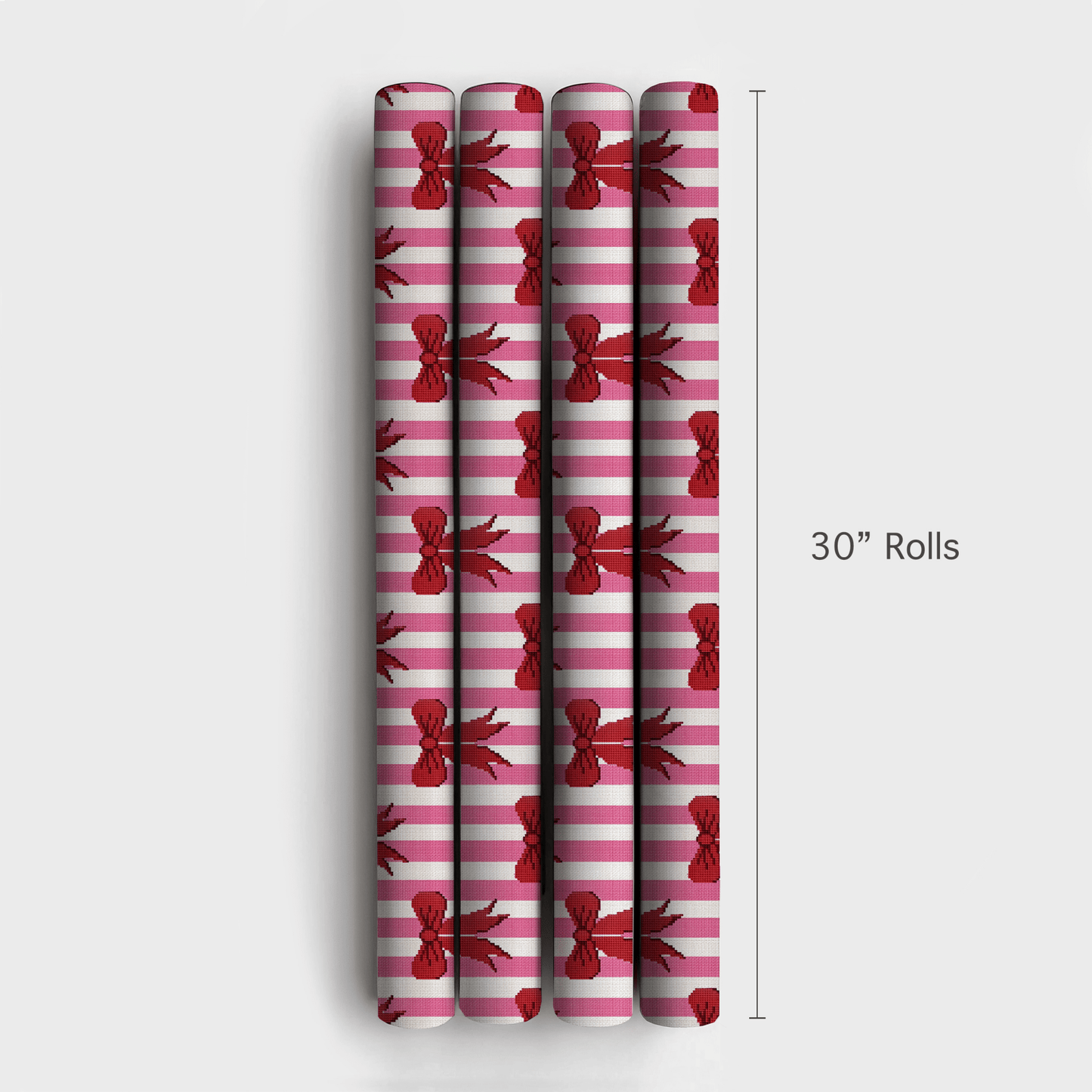 Needlepoint Bow stripes - Wrapping Paper - Aspen & Arlo