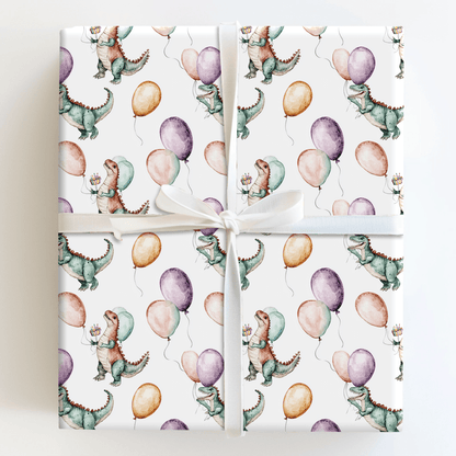 Dino - Mite Day - Wrapping Paper - Aspen & Arlo