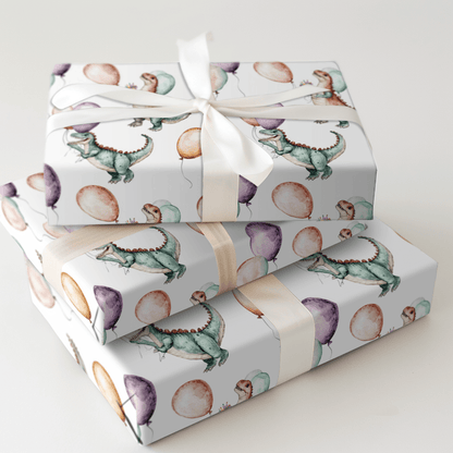 Dino - Mite Day - Wrapping Paper - Aspen & Arlo