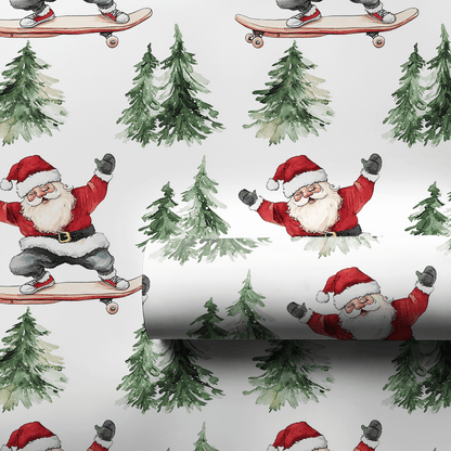 Skate the Sleigh - Wrapping Paper - Aspen & Arlo