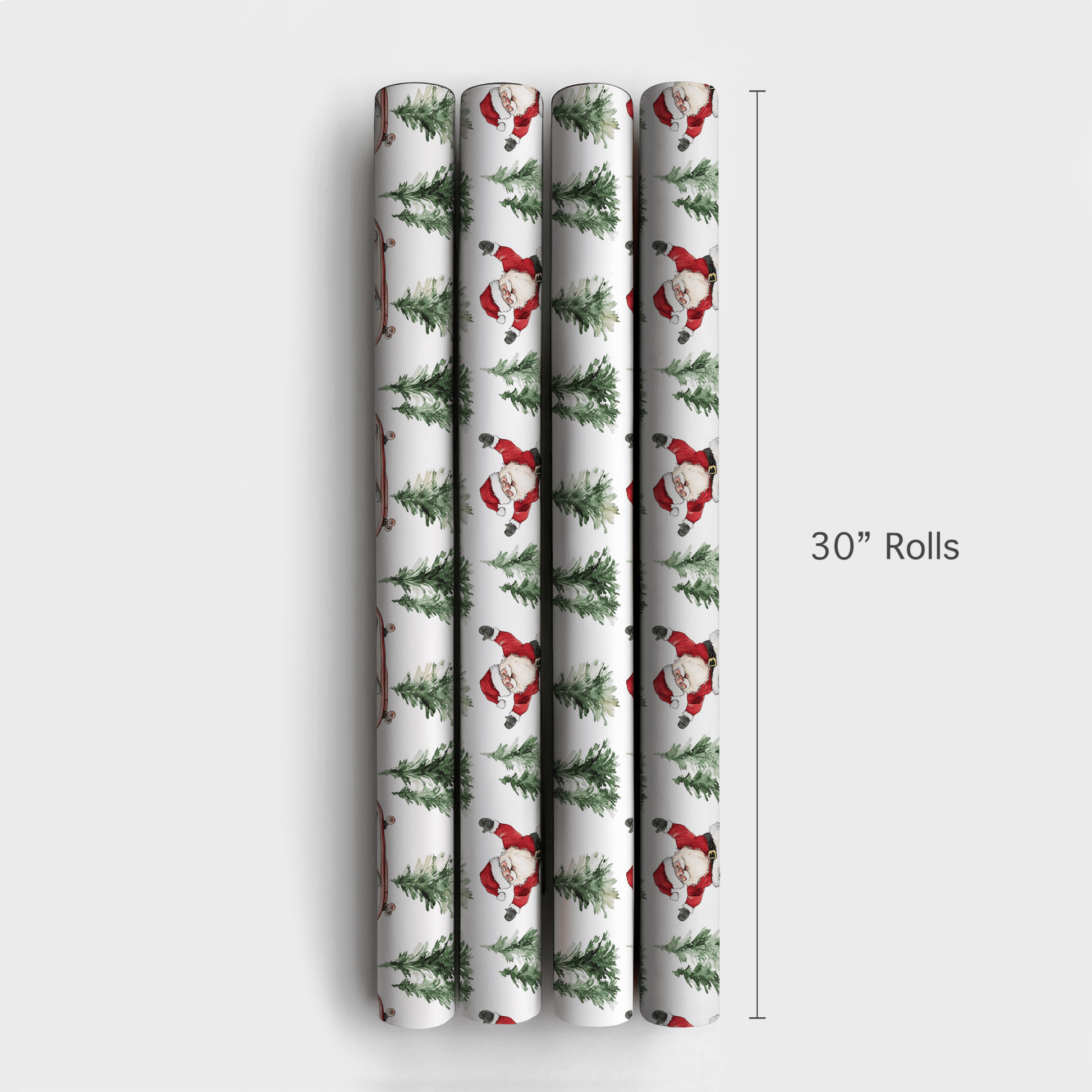 Skate the Sleigh - Wrapping Paper - Aspen & Arlo